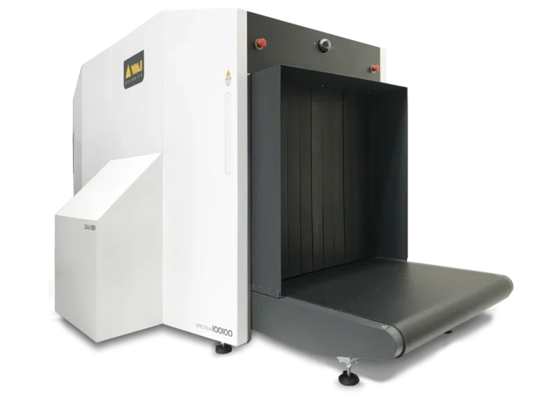 VMI Spectrum 100100HDV dual-view hold baggage X-ray screening system